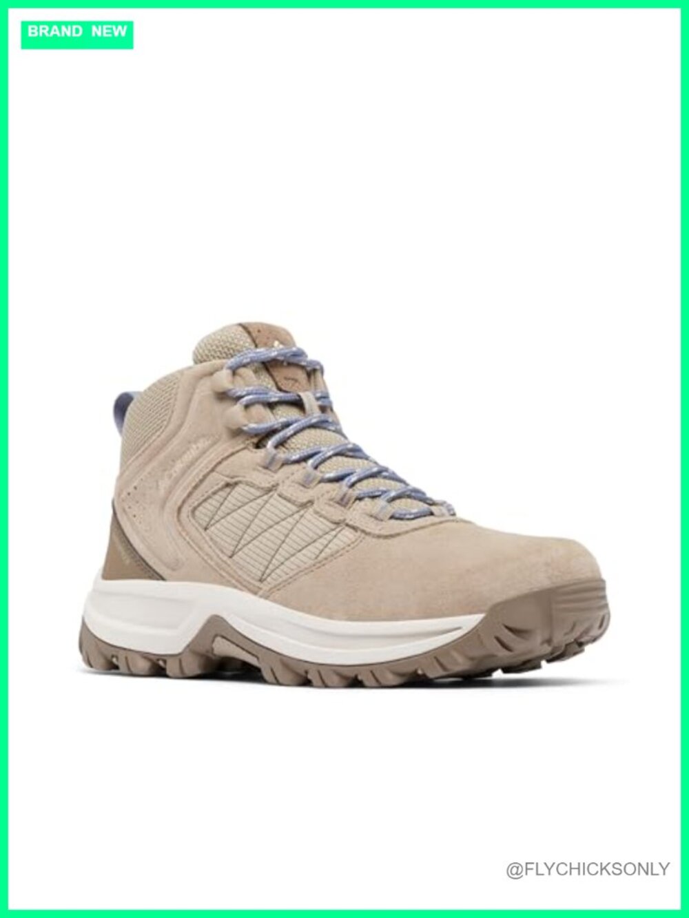 Columbia Transverse Suede Hiking Boots Waterproof Omni-Tech Ankle